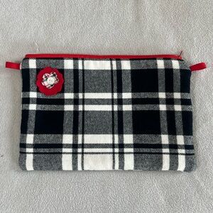Plaid Handmade Zipper Pouch